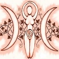 Викка -  символ триединой богини в интернет-магазине Magic-Kniga