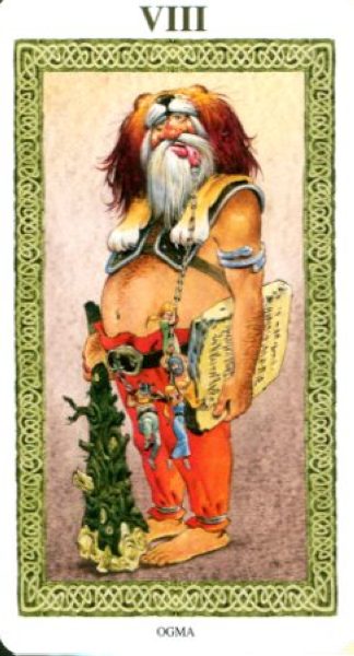 Tarot of Druids. Таро Друидов %% VIII Сила