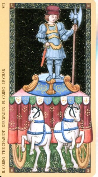 Золотое Флорентийское Таро (Golden Tarot of Renaissance) %% Король мечей