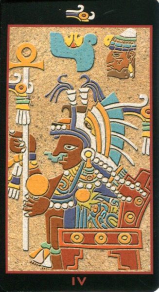 Таро Майя (Mayan Tarot) %% IV Император