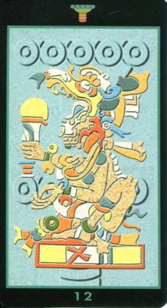 Таро Майя (Mayan Tarot) %% Рыцарь чаш