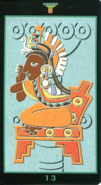 Таро Майя (Mayan Tarot) %% Королева чаш