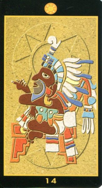 Таро Майя (Mayan Tarot) %% Король жезлов