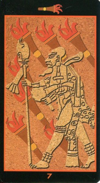 Таро Майя (Mayan Tarot) %% 7 мечей