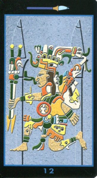 Таро Майя (Mayan Tarot) %% Рыцарь пентаклей