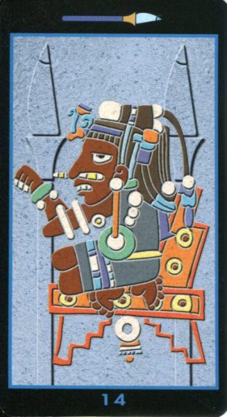 Таро Майя (Mayan Tarot) %% Король пентаклей