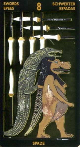 Таро Нефертари царицы красоты I Tarocchi Di Nefertari %% IV Император