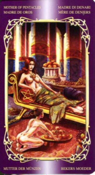 Таро Таинственного мира (Sensual Wicca Tarot) %% Королева жезлов