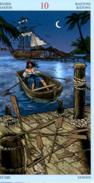 Таро Пиратов Карибского моря %% Паж мечей