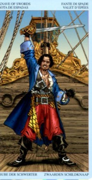 Таро Пиратов Карибского моря %% Рыцарь пентаклей