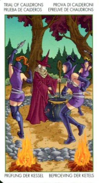 Witchy Tarot. Таро Ведьм (карты + книга «Модная ведьма») %% Король чаш