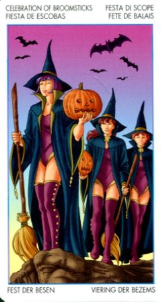 Witchy Tarot. Таро Ведьм (карты + книга «Модная ведьма») %% Паж пентаклей