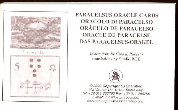 Оракул Парацельса (Paracelsus Oracle Cads) %% иллюстрация 1