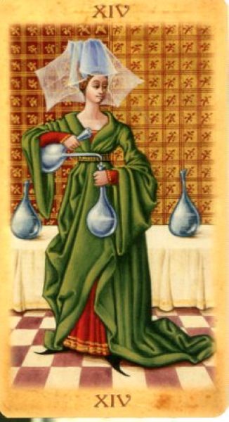 Medieval Tarot. Средневековое Таро %% XIV Умеренность