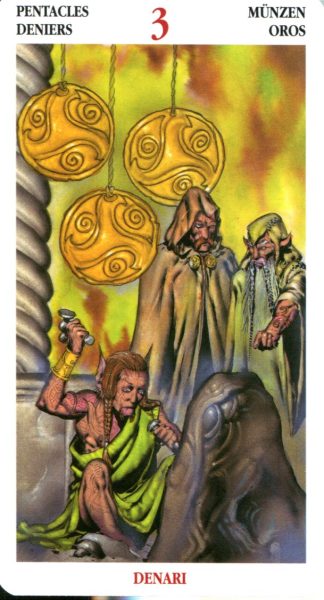 Celtic Tarot. Таро Кельтское %% XVI Башня