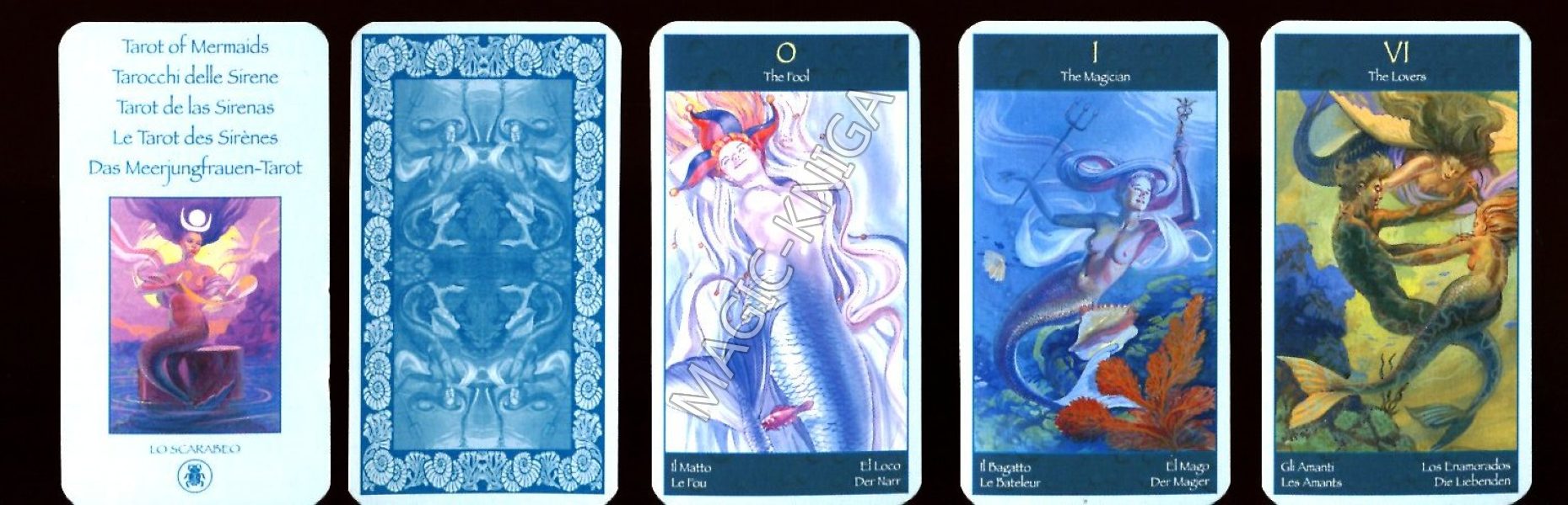 Мини Таро Волшебный Мир Сирен (Mini Tarot Of Mermaids) %% Иллюстрация 2