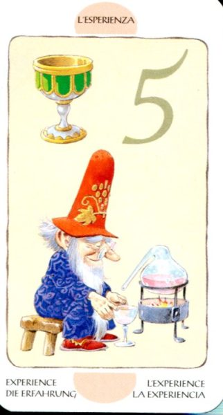 Tarot of the Gnomes. Таро Гномов (мини) %% IV Император