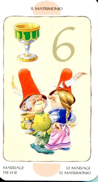 Tarot of the Gnomes. Таро Гномов (мини) %% V Жрец