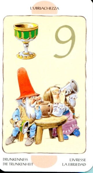 Tarot of the Gnomes. Таро Гномов (мини) %% VIII Сила