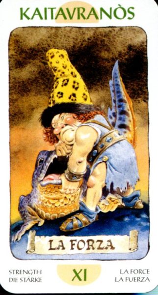 Tarot of the Gnomes. Таро Гномов (мини) %% 4 пентаклей