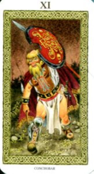 Tarot of Druids. Таро Друидов (мини) %% XI Справедливость