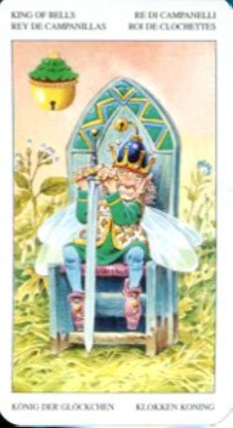 Мини Таро Сказка Леса (Mini Tarot Fairy) %% Король жезлов
