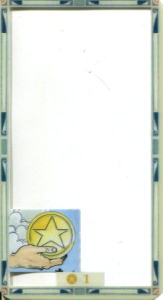 Universal Transparent Tarot. Универсальное Прозрачное Таро %% Туз жезлов