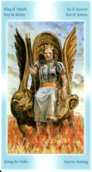 Таро Ангелов Хранителей (Tarot of the angels) %% Король мечей