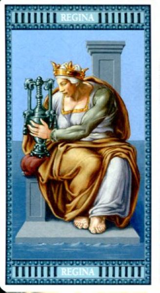Таро «Микеланджело» (Michelangelo Tarot) %% Король чаш