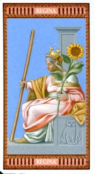 Таро «Микеланджело» (Michelangelo Tarot) %% Король мечей