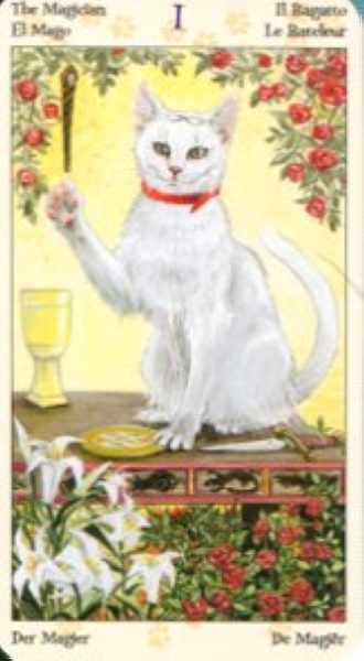 Tarot of Pagan Cats. Таро Языческих кошек (мини) %% I Маг