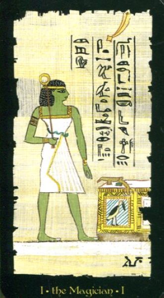 Egyptian Tarot. Египетское Таро (Старшие Арканы) %% I Маг