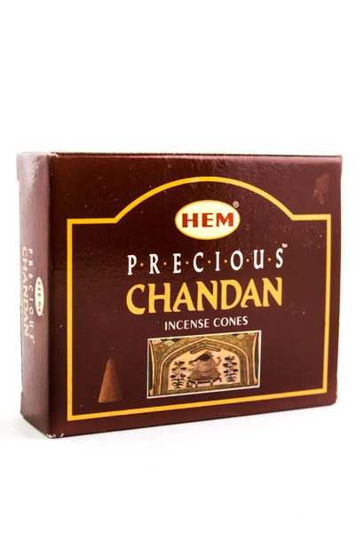 Благовония HEM Драгоценный Чандан (Precious Chandan) 10 конусов %% обложка 3