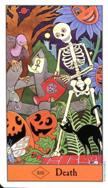 Halloween Tarot (Хэллоуин таро) %% XIII Смерть