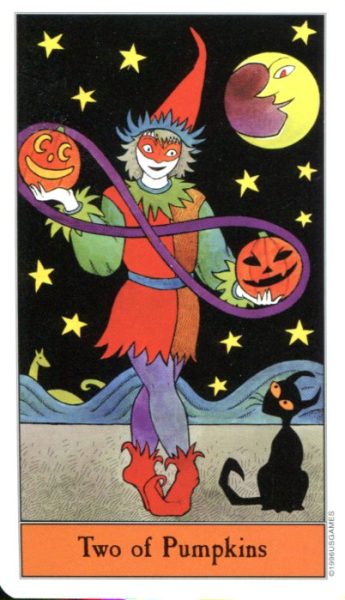 Halloween Tarot (Хэллоуин таро) %% 2 чаш