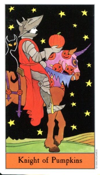 Halloween Tarot (Хэллоуин таро) %% Рыцарь чаш