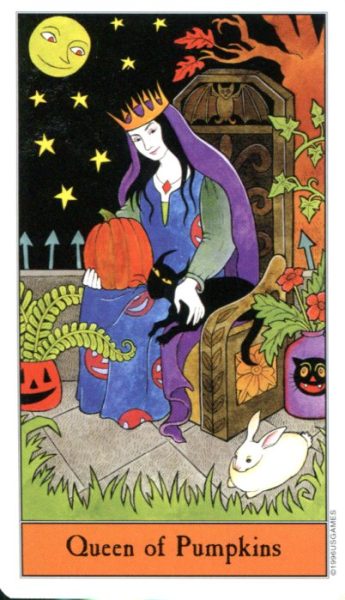 Halloween Tarot (Хэллоуин таро) %% Королева чаш