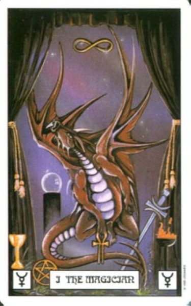 Dragon Tarot. Таро Дракона %% I Маг