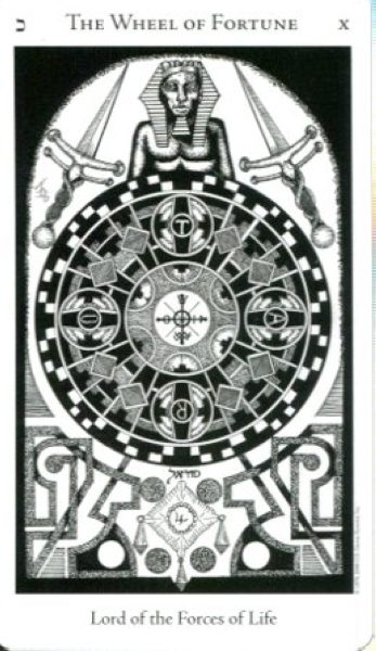 The Hermetic Tarot. Герметик таро %% X Колесо фортуны