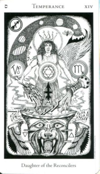 The Hermetic Tarot. Герметик таро %% XIV Умеренность