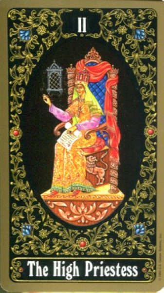 Russian Tarot of St. Petersburg. Русское Таро Санкт-Петербурга %% II Жрица