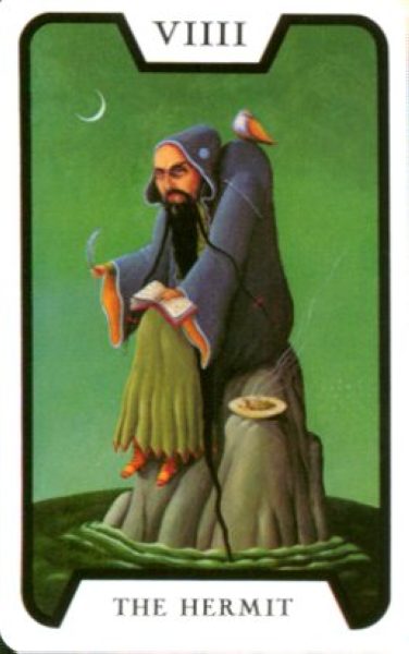 Tarot of the Witches. Таро Ведьм %% IX Отшельник