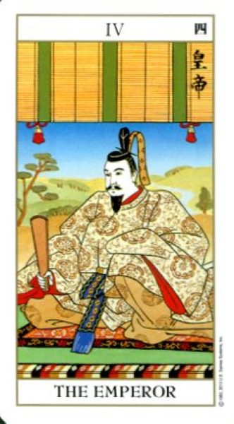 Ukiyoe Tarot. Японское Таро %% IV Император