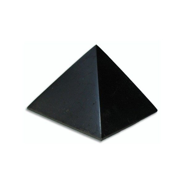 Пирамида из шунгита полированная 6 см %% 