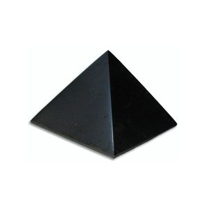 пирамида из шунгита полированная 10 см