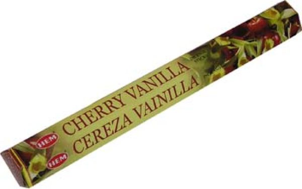 Благовония HEM Вишня Ваниль (Cherry Vanilla) шестигранник 20 шт %% иллюстрация 1