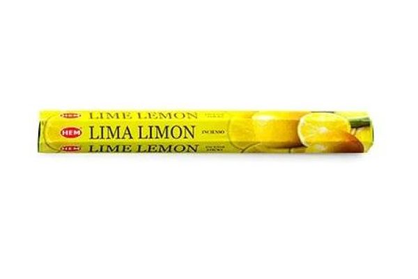 Благовония HEM Лайм Лимон (Lime Lemon) шестигранник 20 шт %% иллюстрация 1
