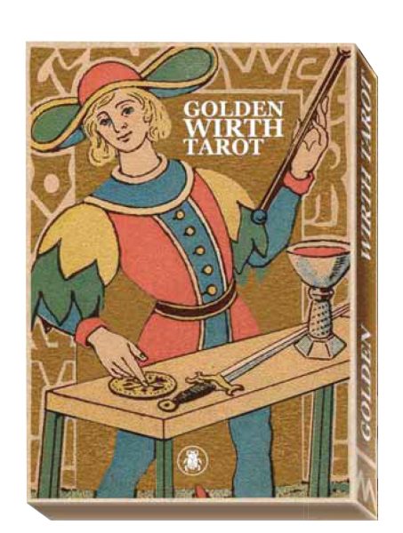 Golden Wirth Tarot. Золотое Таро Вирта (22 Старших Аркана) %% обложка 1