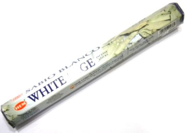 Благовония HEM Белый Шалфей (White Sage) шестигранник 20 шт %% иллюстрация 1