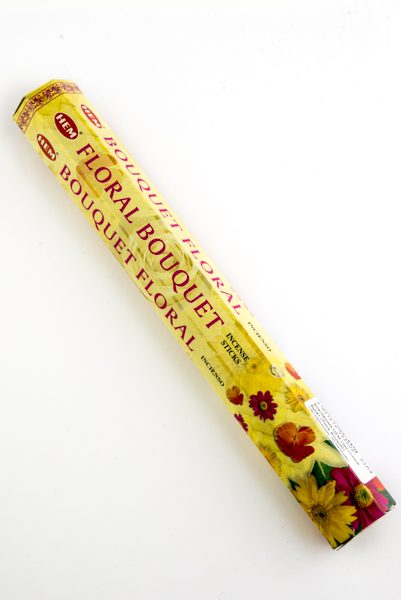 Благовония HEM Цветочный Букет (Flora Bouquet) шестигранник 20 палочек %% обложка 5